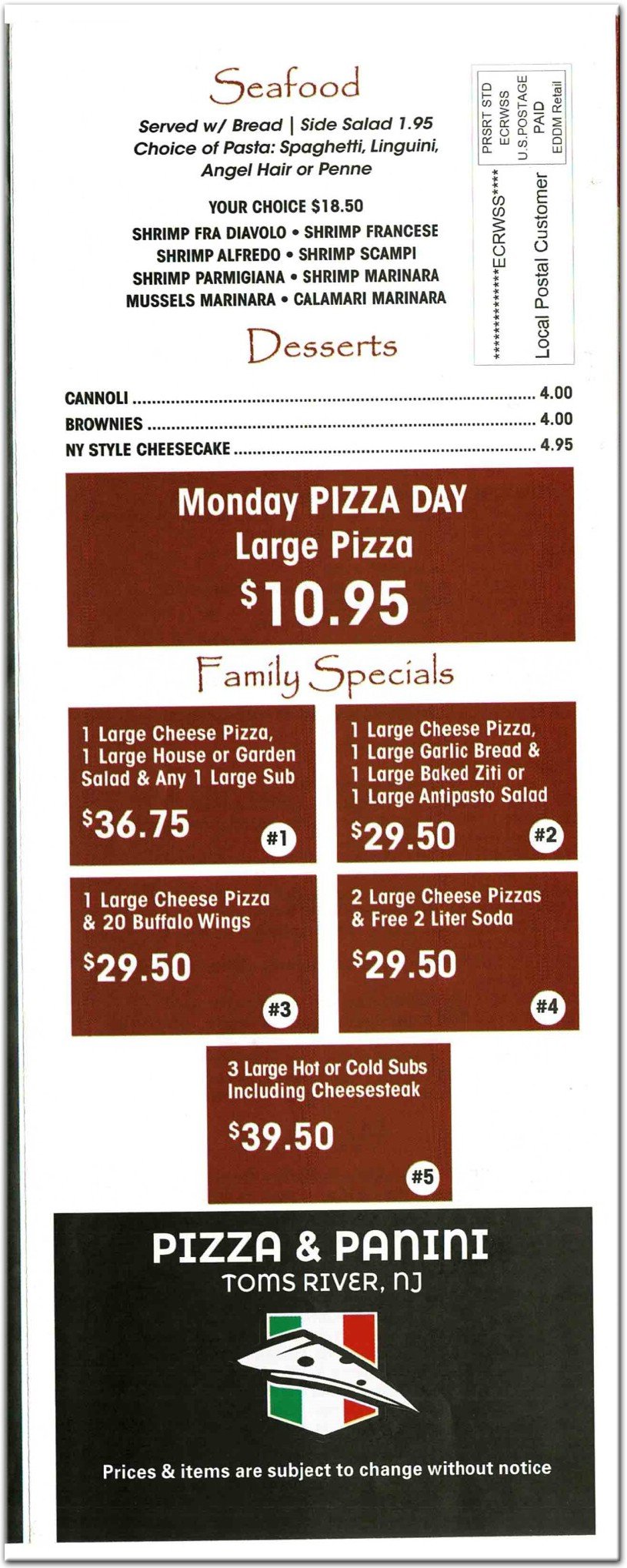 menu 7