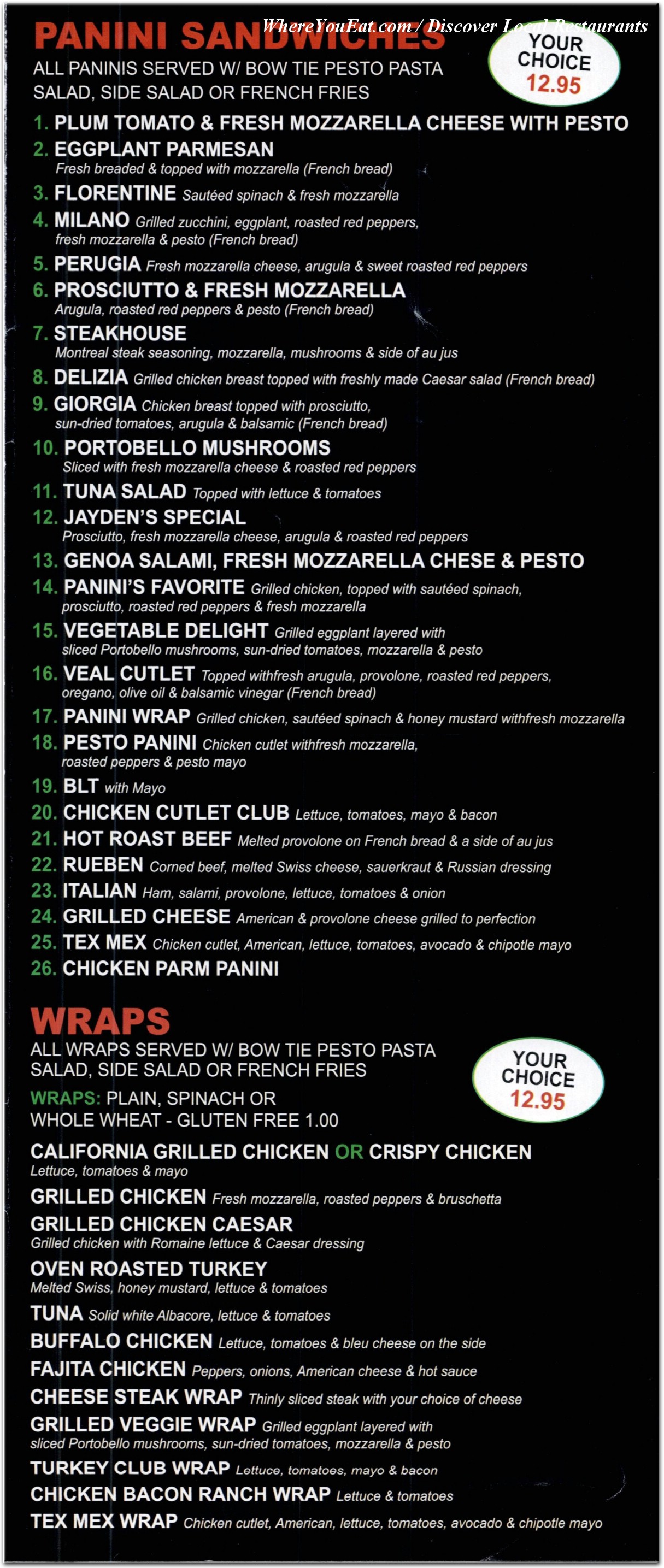 menu 6
