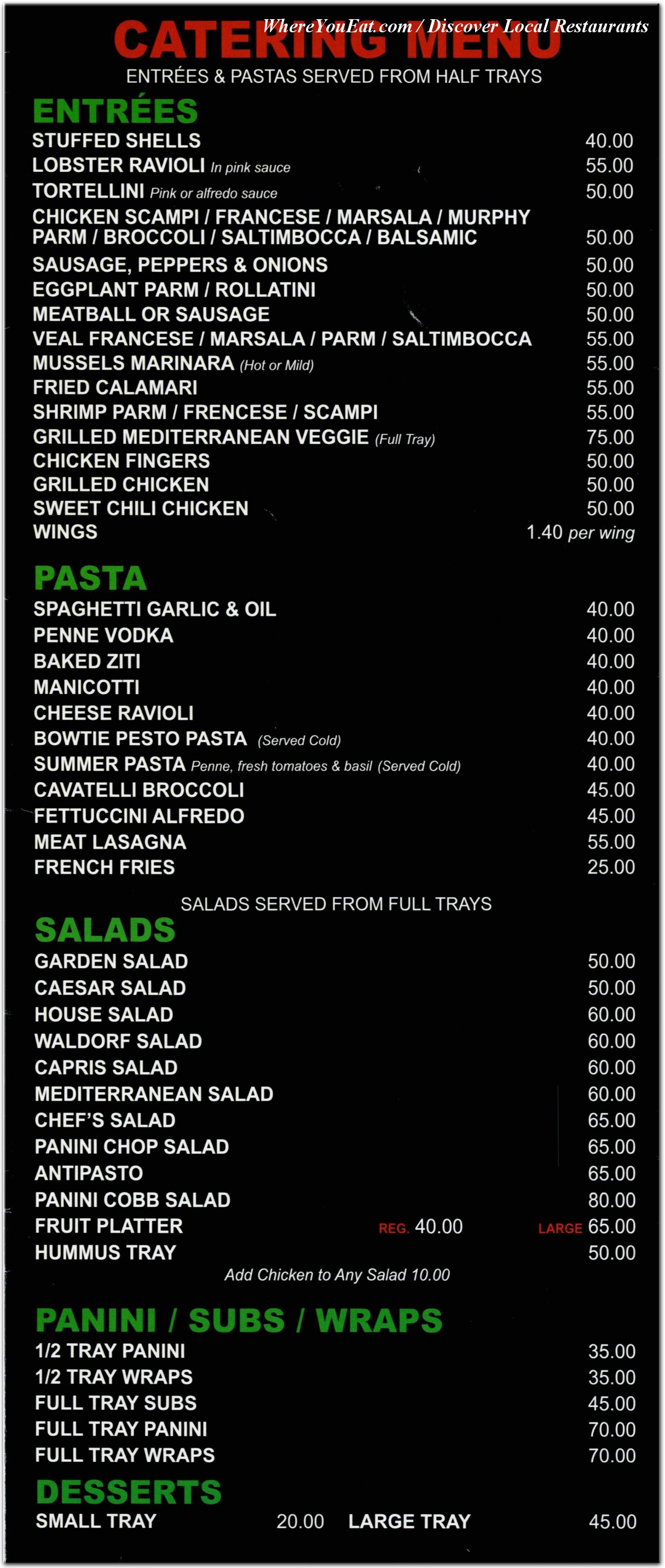 menu 4
