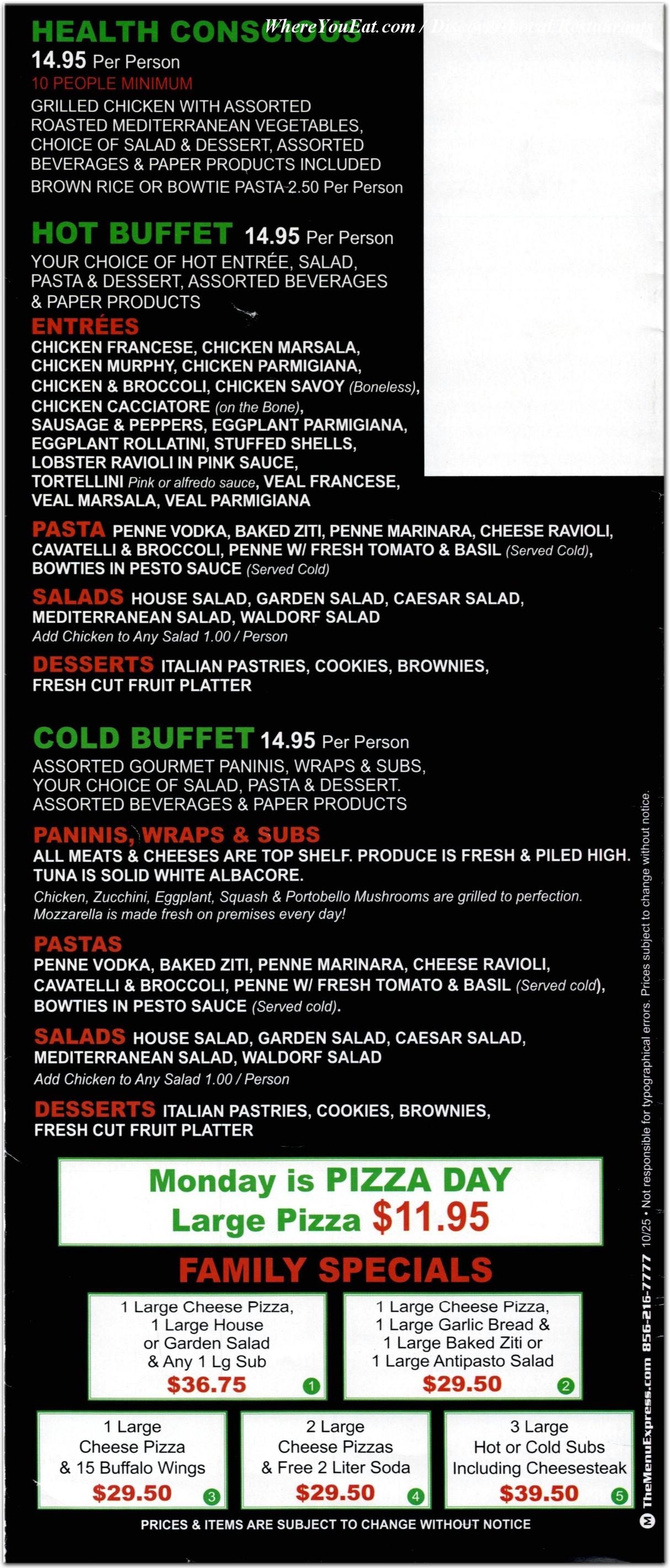 menu 7